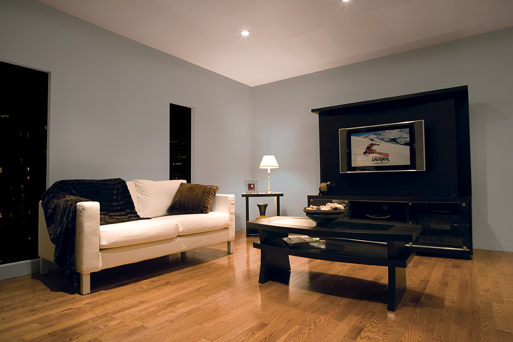 Yukon flooring, shown in a room