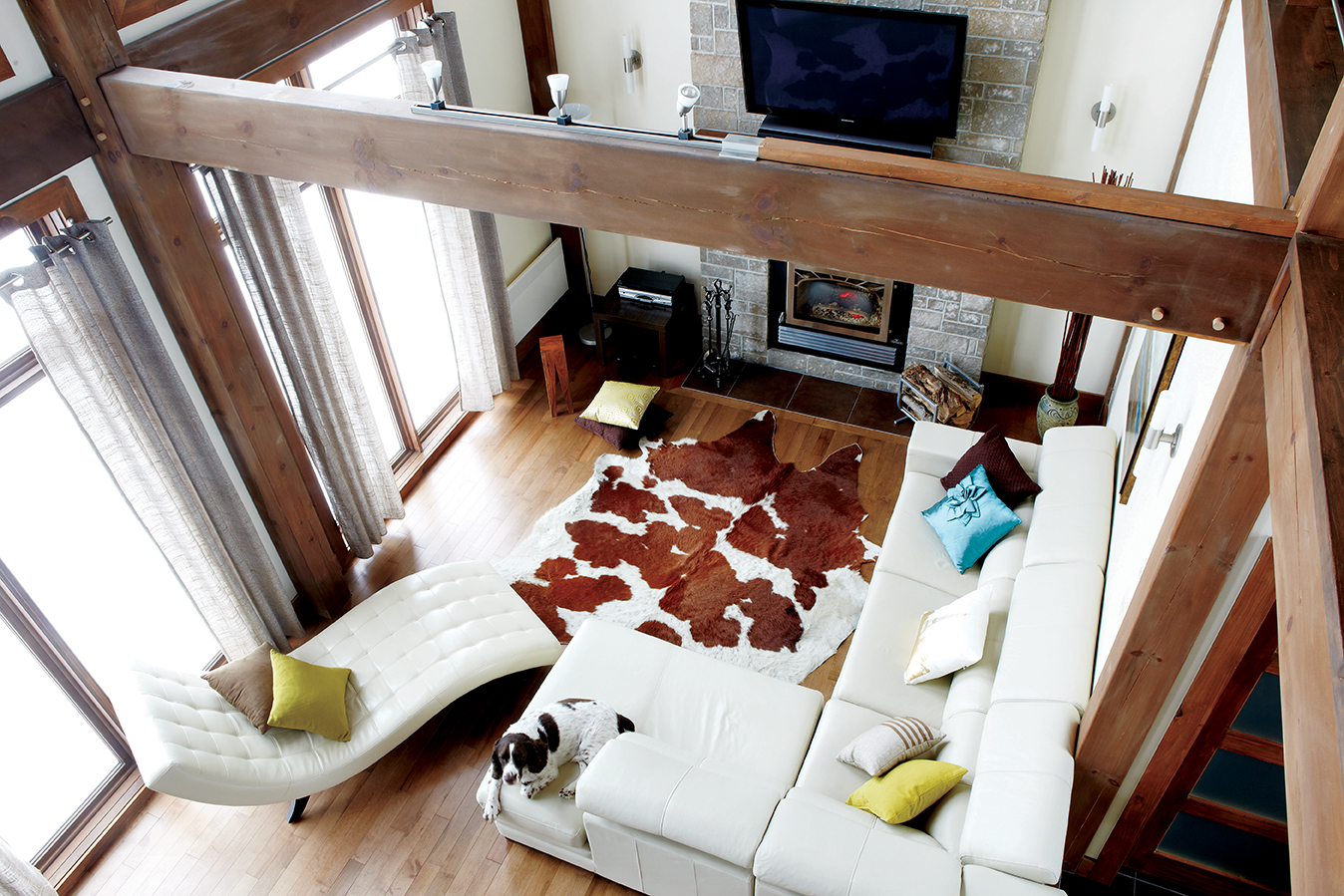 Yukon flooring in a room