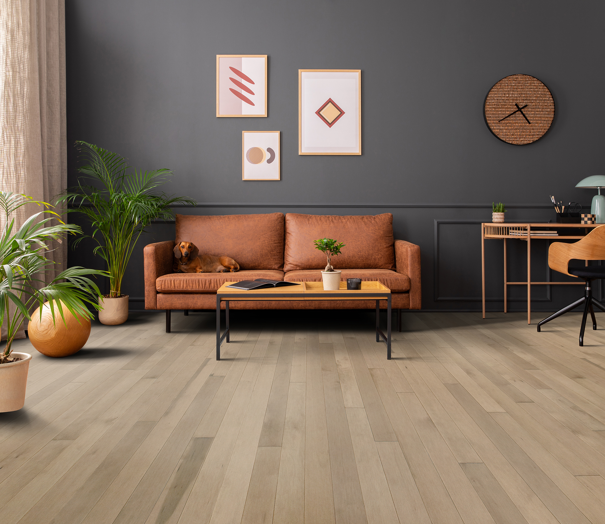 Beauceville flooring in a room