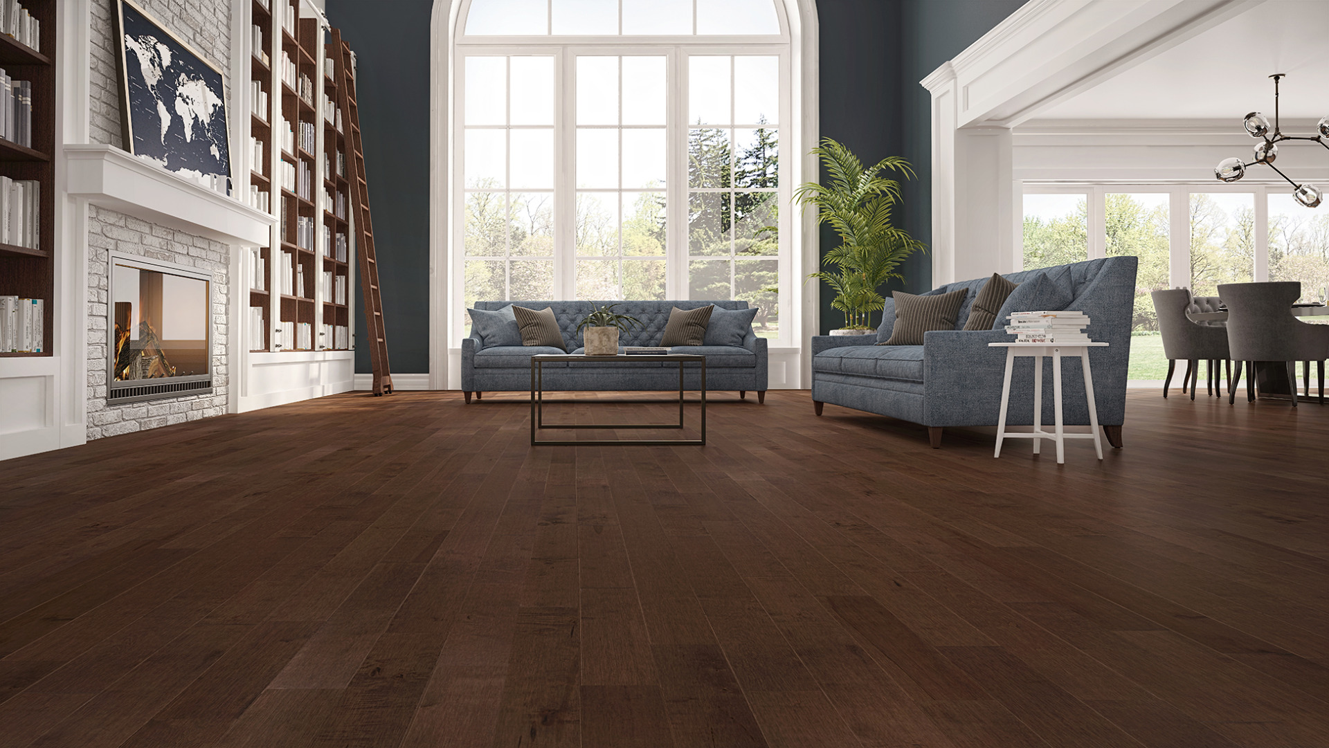 Walnut Edition flooring in a room
