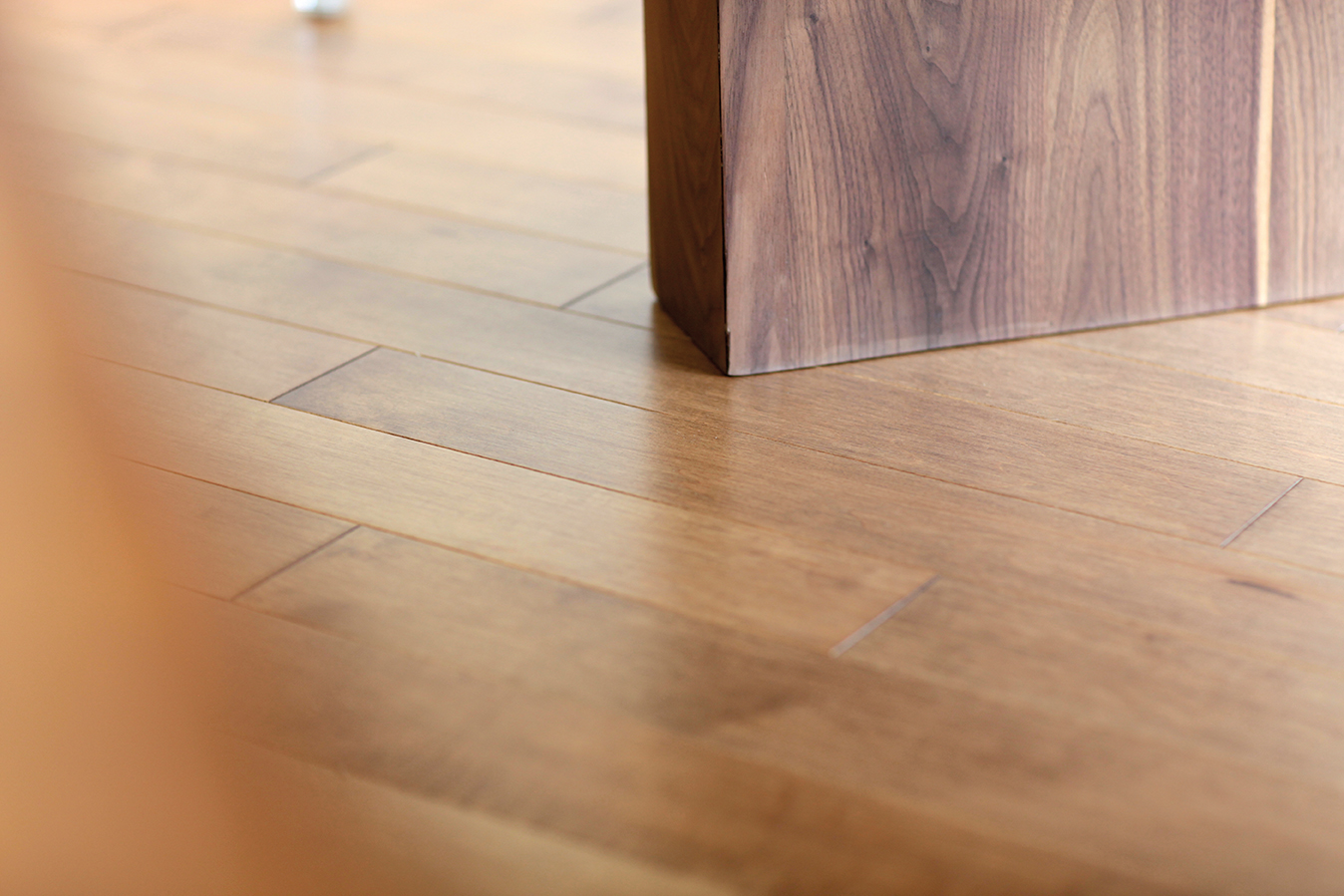 Yukon flooring, shown in a room