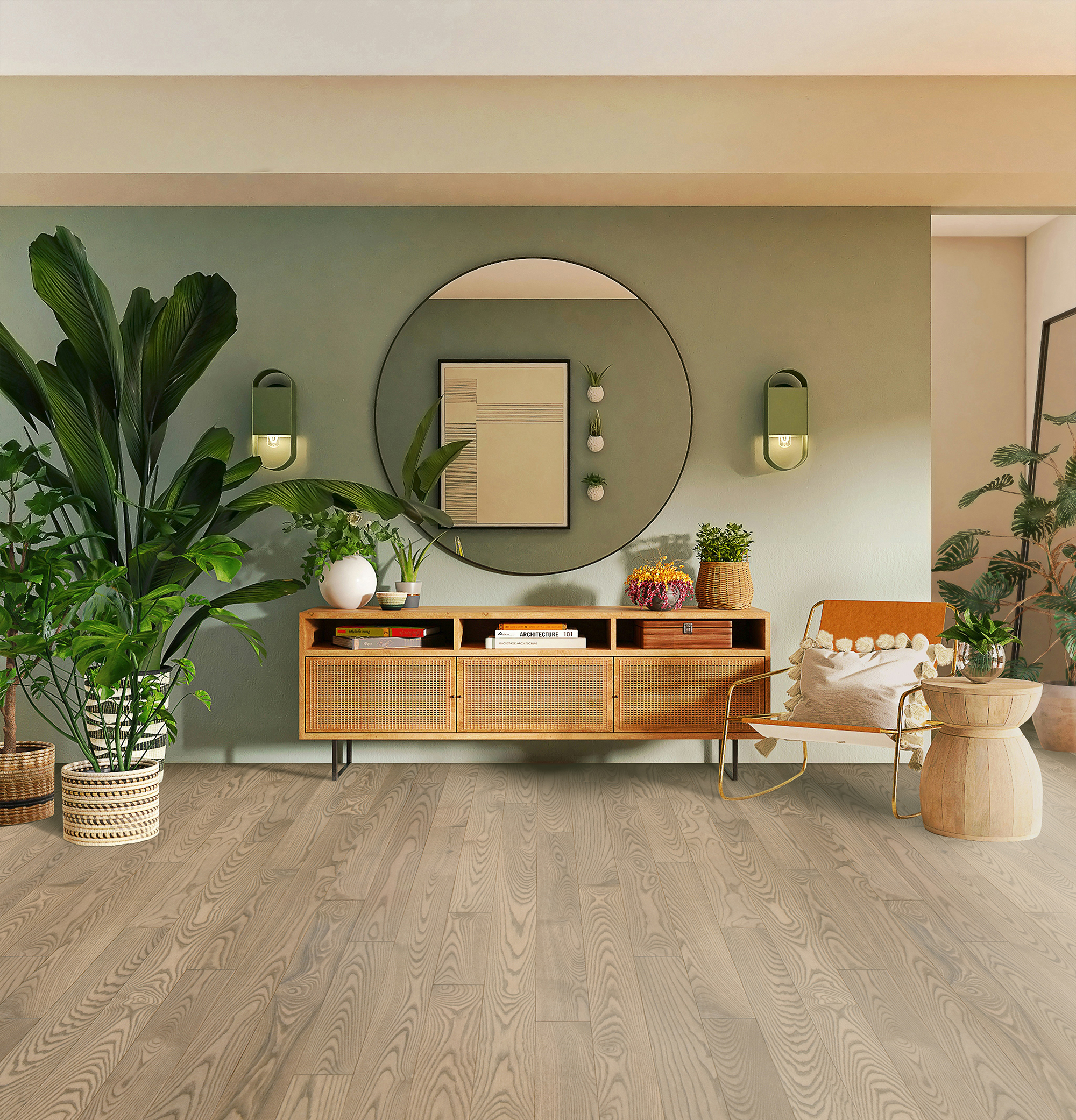 Beauceville flooring in a room