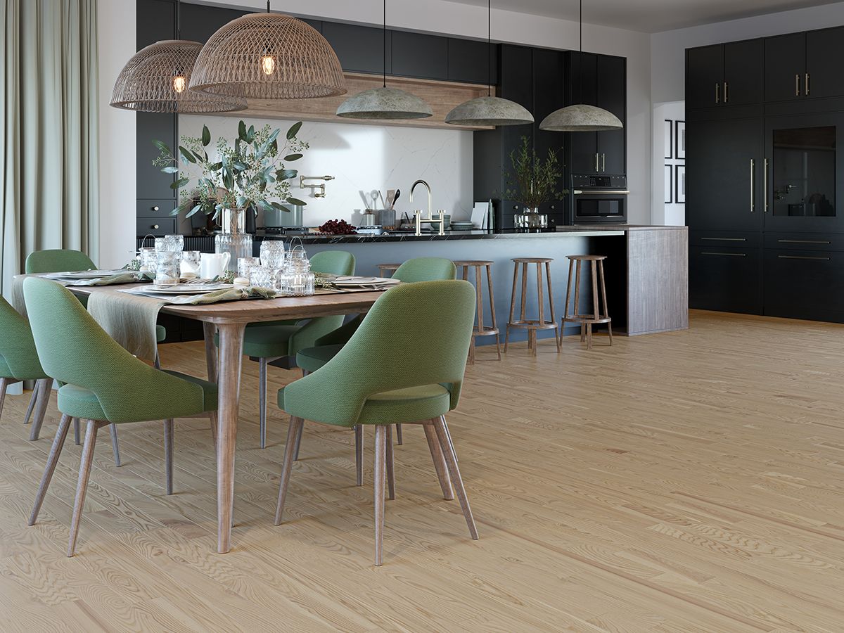 Haka flooring in a room