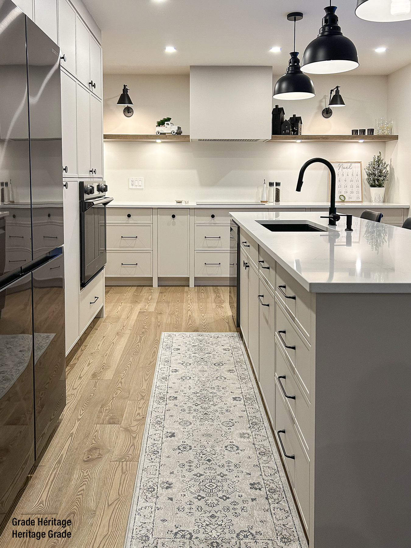 Marula flooring in a room