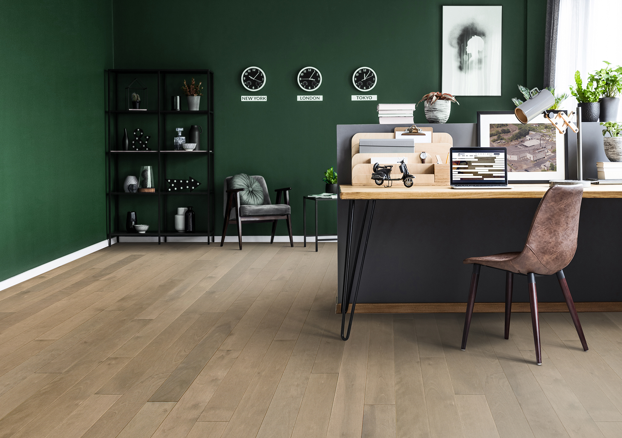 Beauceville, Pacific Grade Solid Birch 3-1/4 in