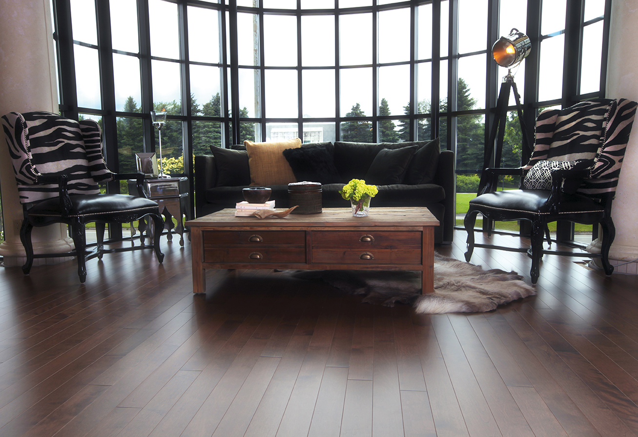 Walnut Edition flooring in a room