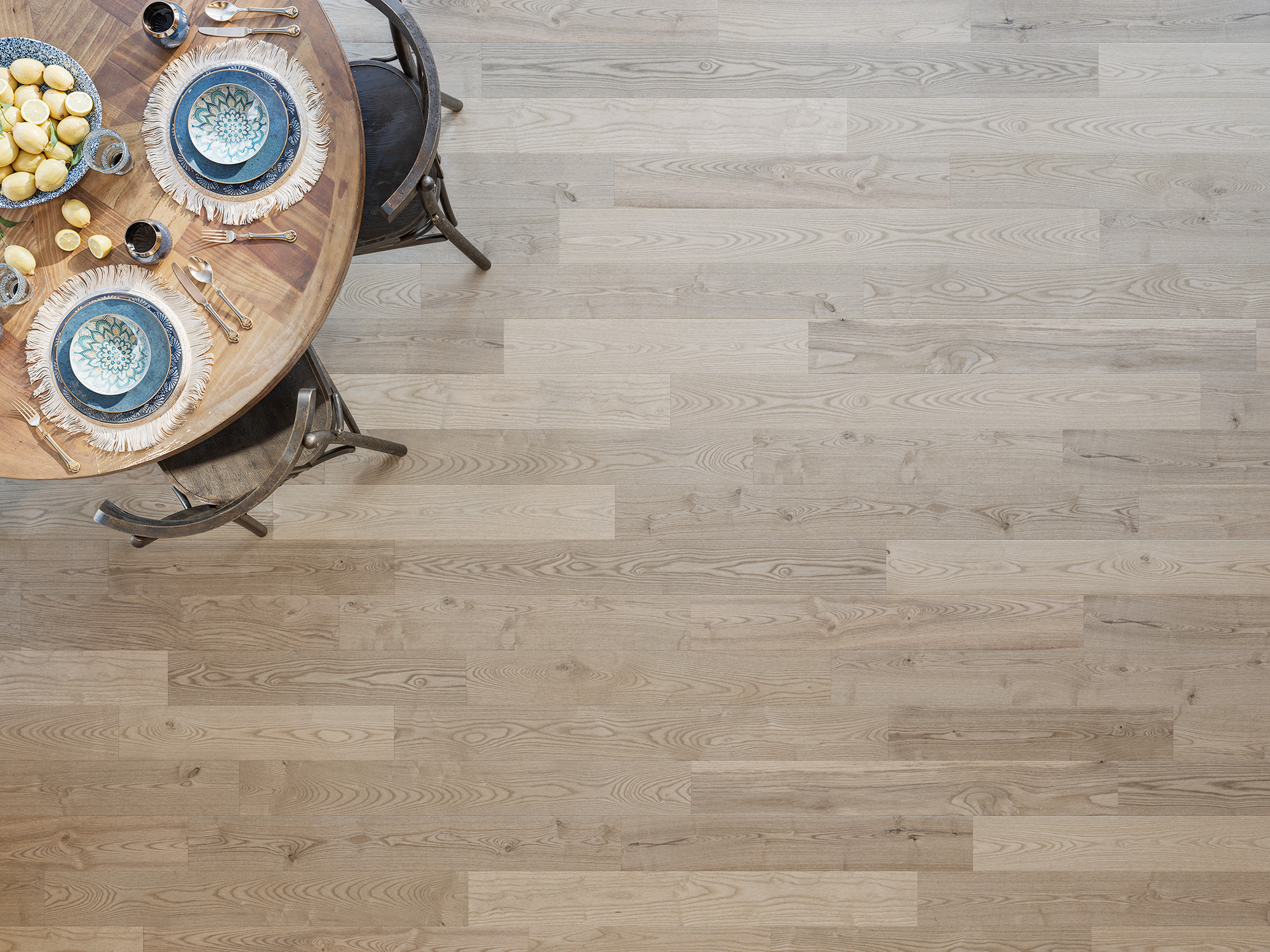 Helene flooring in a room