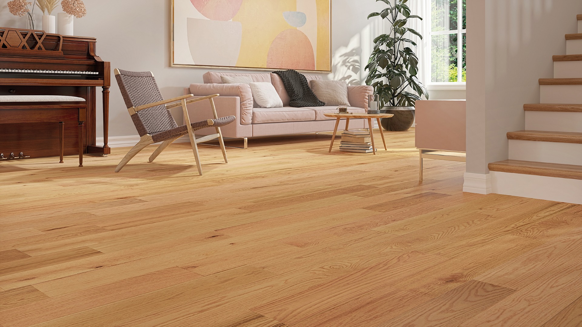 Loyal flooring in a room
