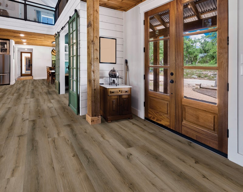 Ash Brown flooring in a room