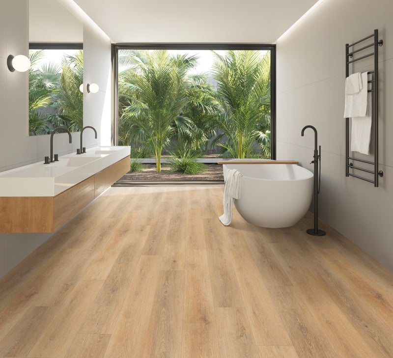 Natural Relic flooring in a room