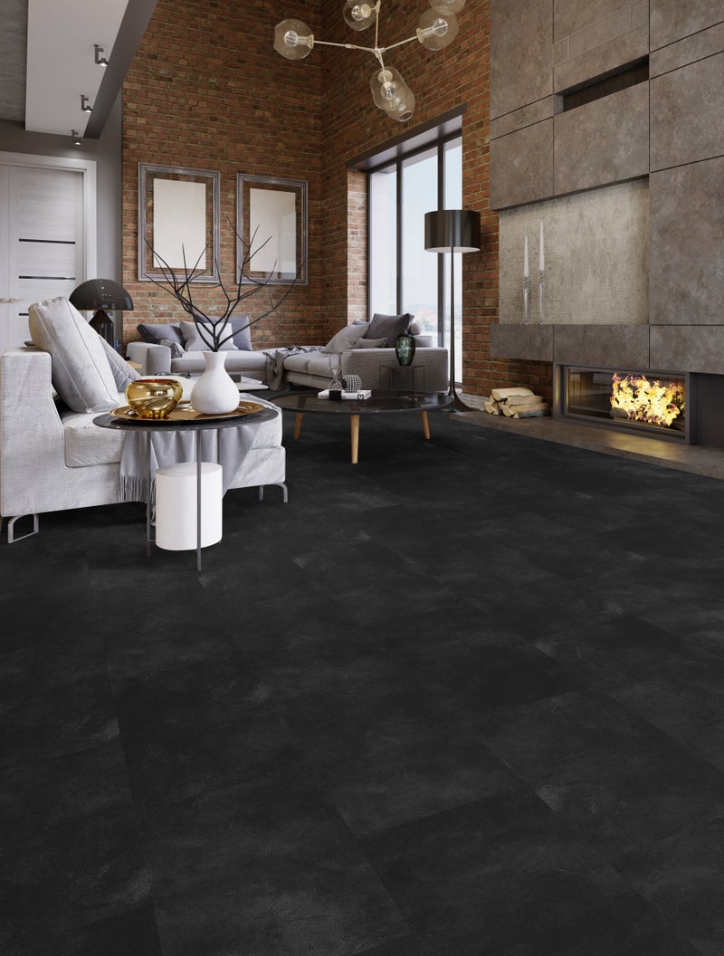 Jet flooring in a room
