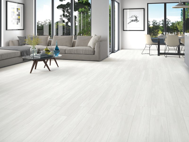 White Wash flooring in a room