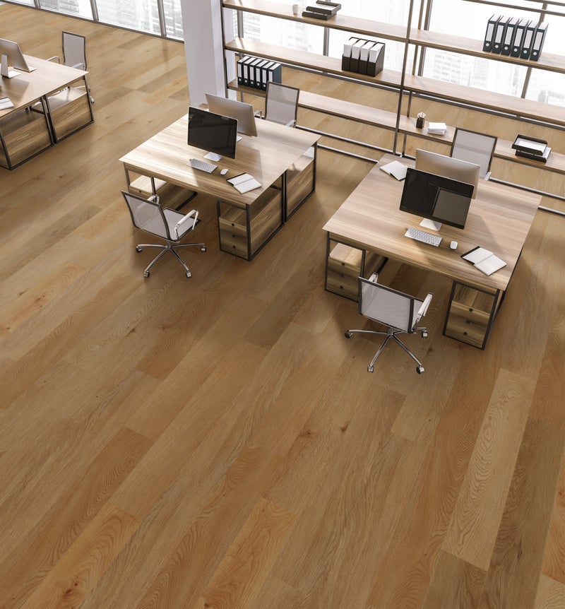 Nutmeg flooring in a room