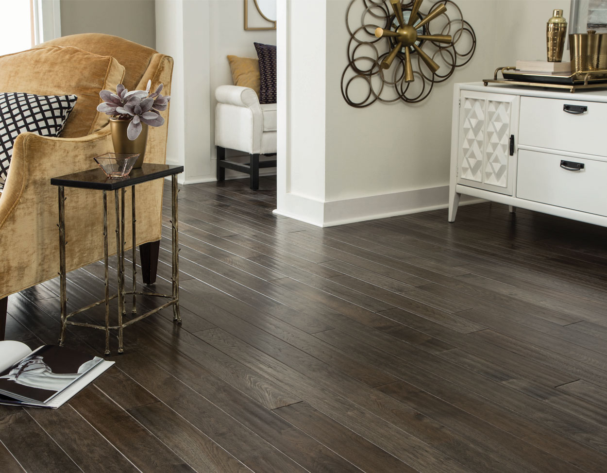 Granite flooring in a room
