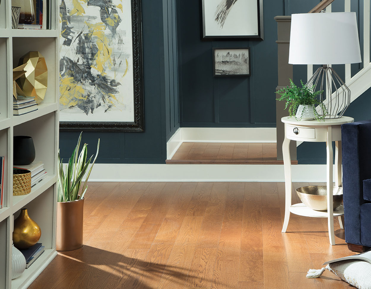 Provincial flooring, shown in a room