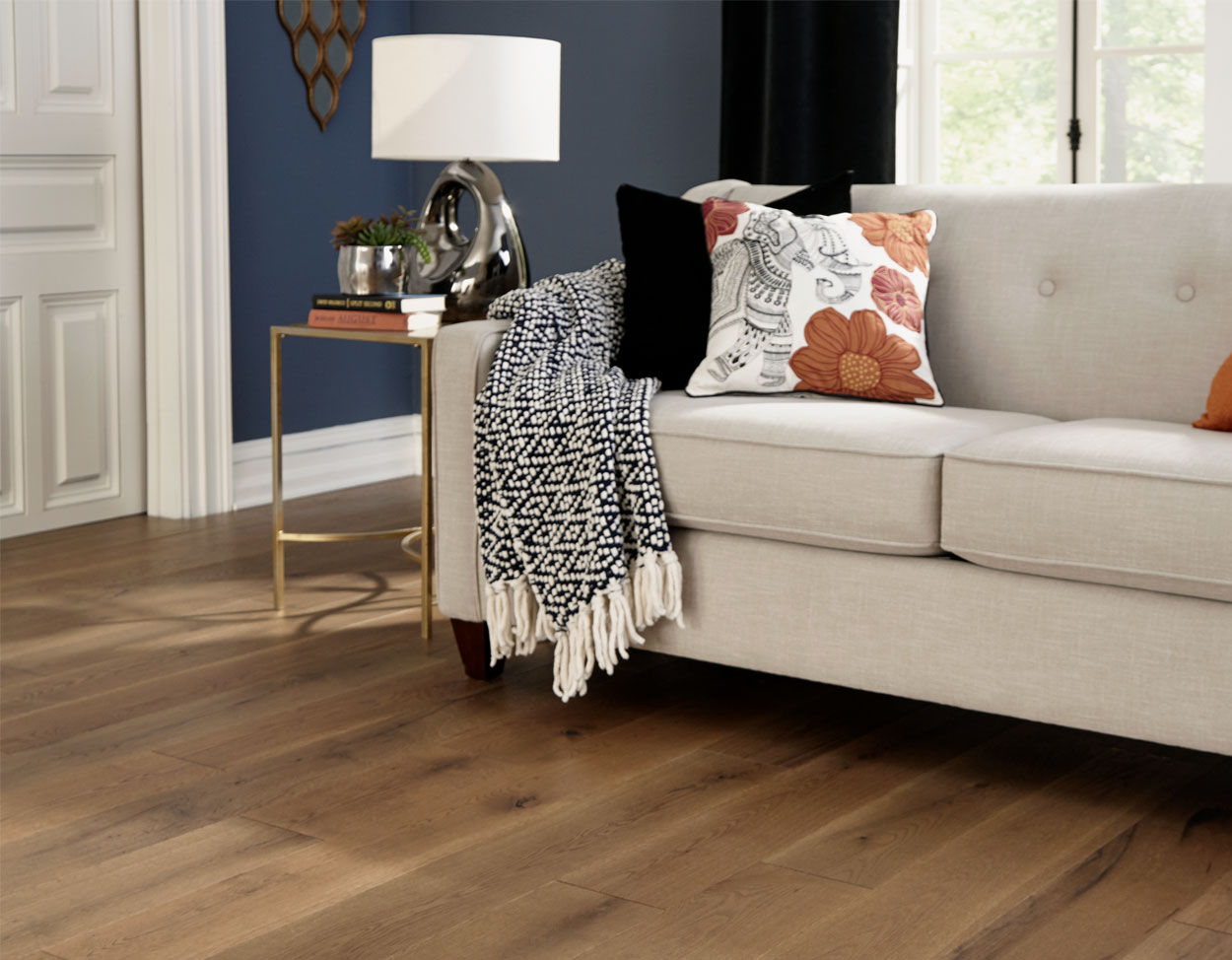Autumn Bronze flooring in a room