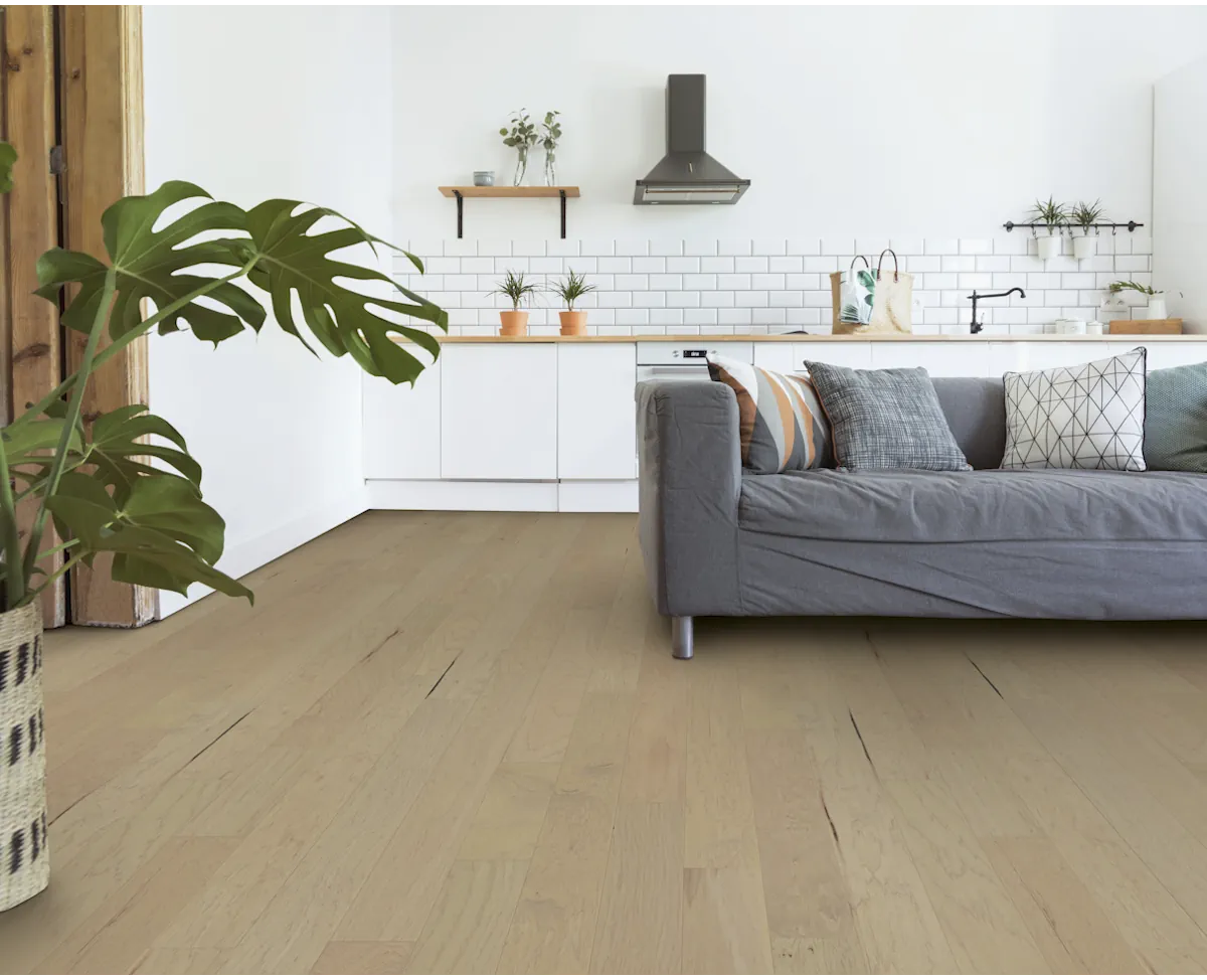 Warm Barley flooring in a room