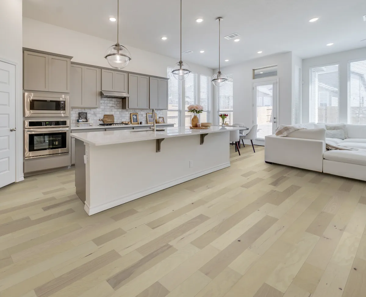 Moonlit Timber flooring in a room