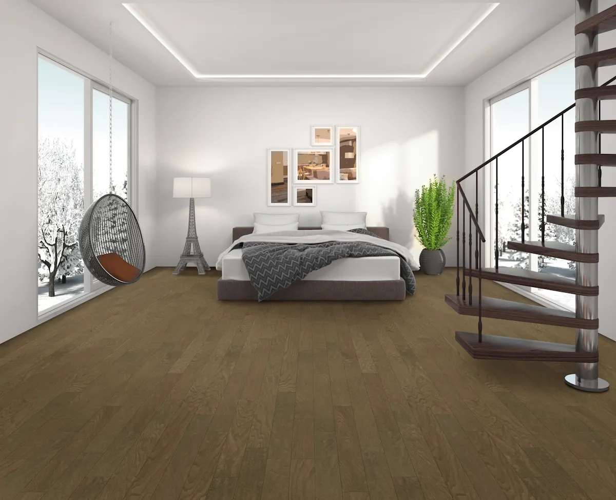 Coastal Pebble flooring in a room