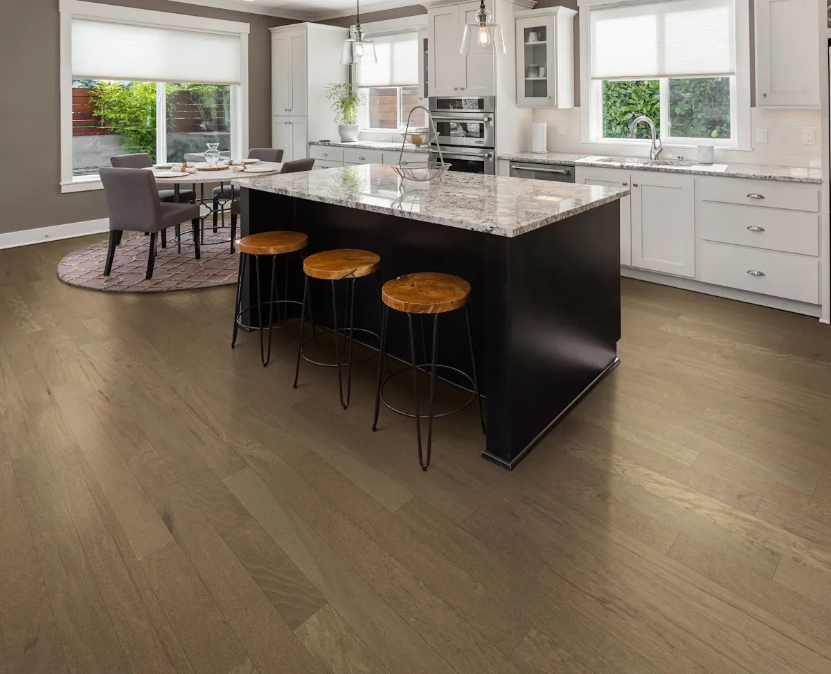 Scandi Clay flooring in a room