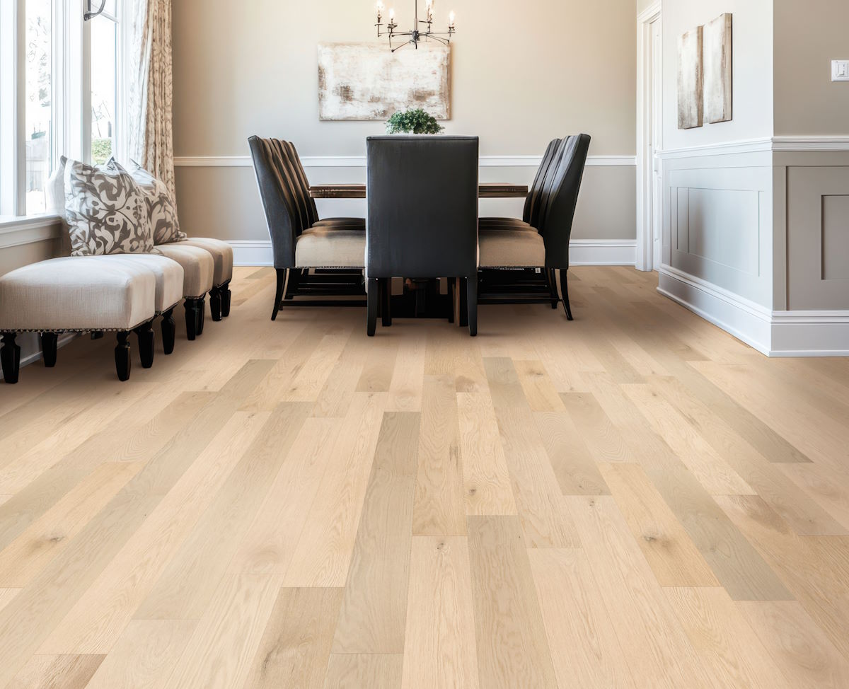 Blonde Drift flooring in a room
