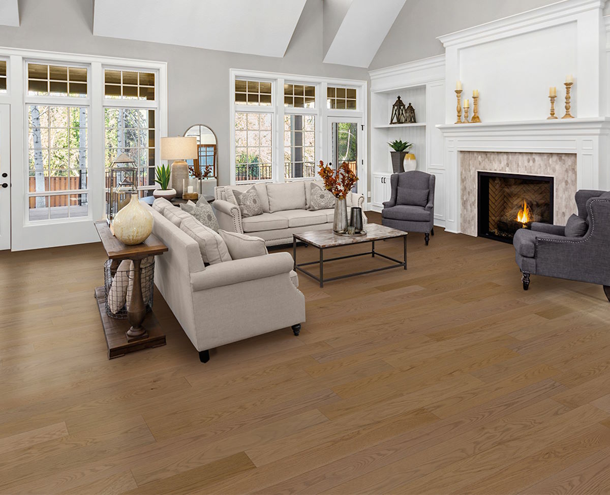 Wheatstone flooring, shown in a room