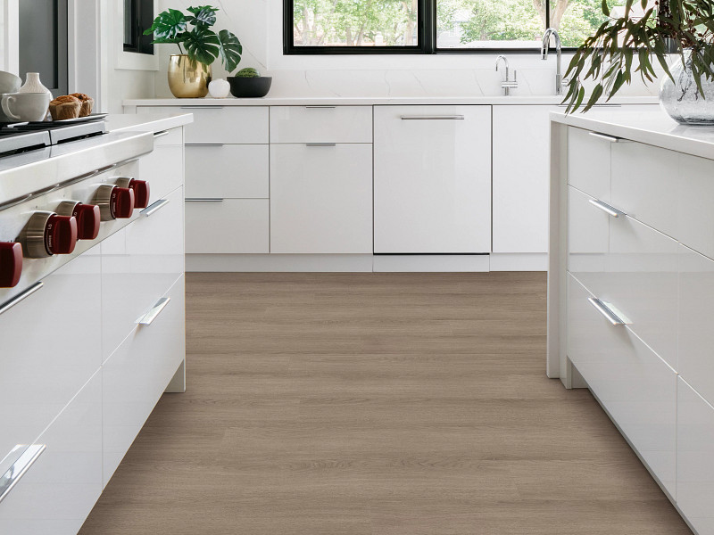 Timber flooring in a room