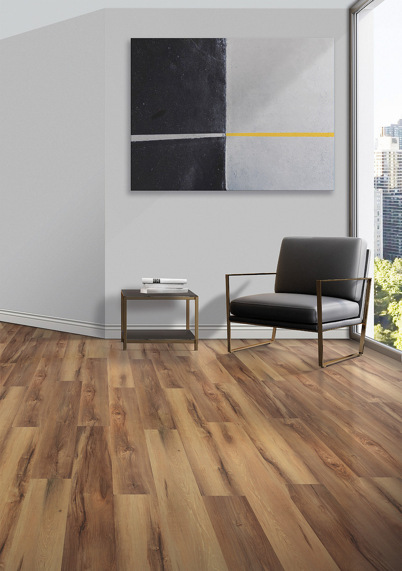 Belmont Hickory flooring in a room