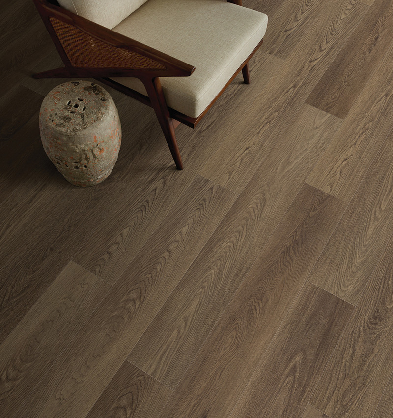 Barrel Oak flooring in a room