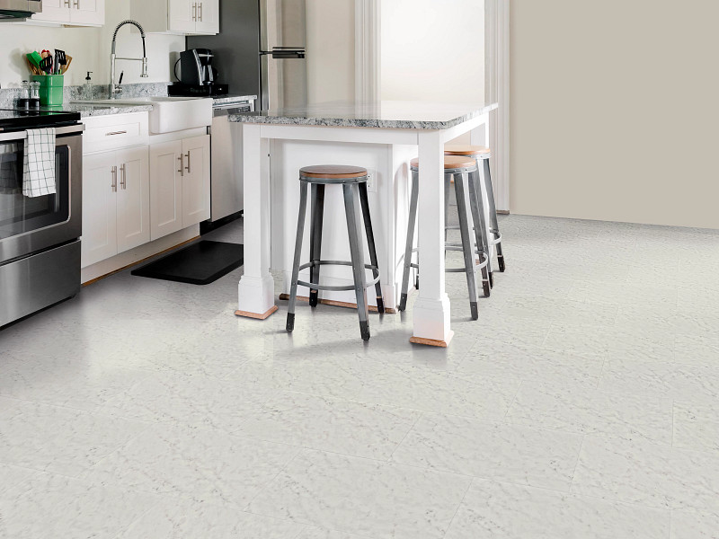 Arctic flooring in a room