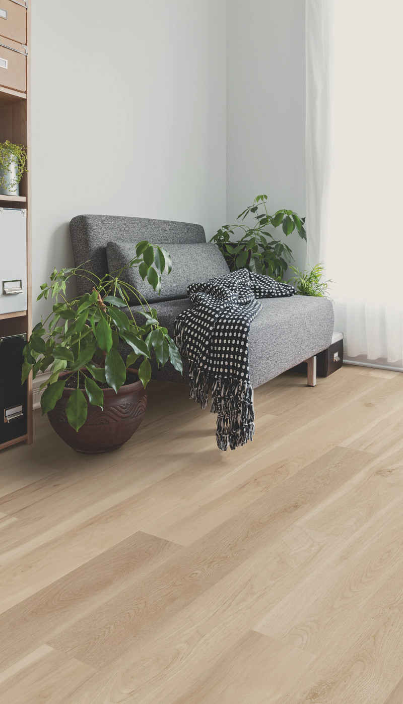 Blended Cocoon flooring in a room