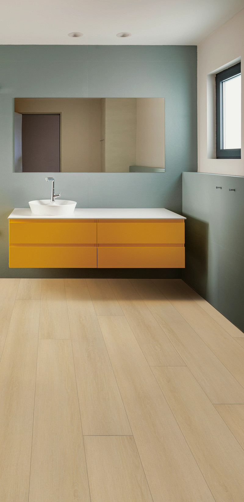 Soft Cashmere Oak flooring in a room