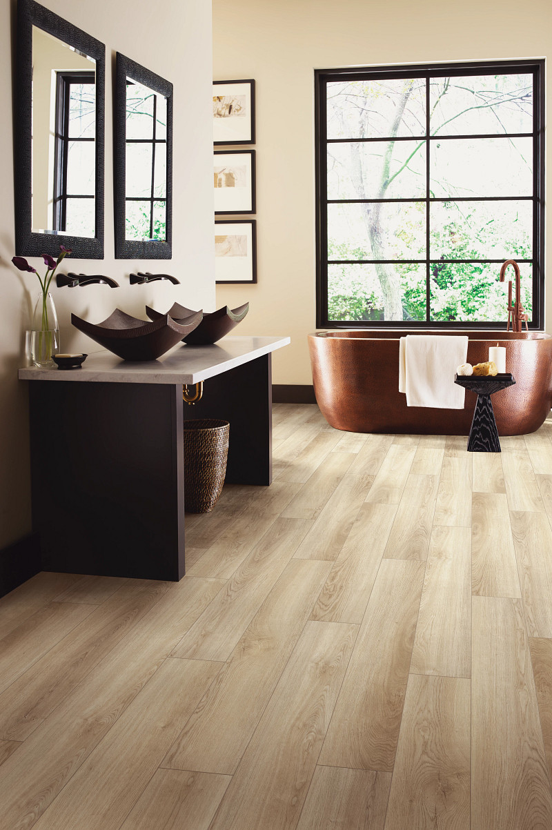 French Oak flooring in a room