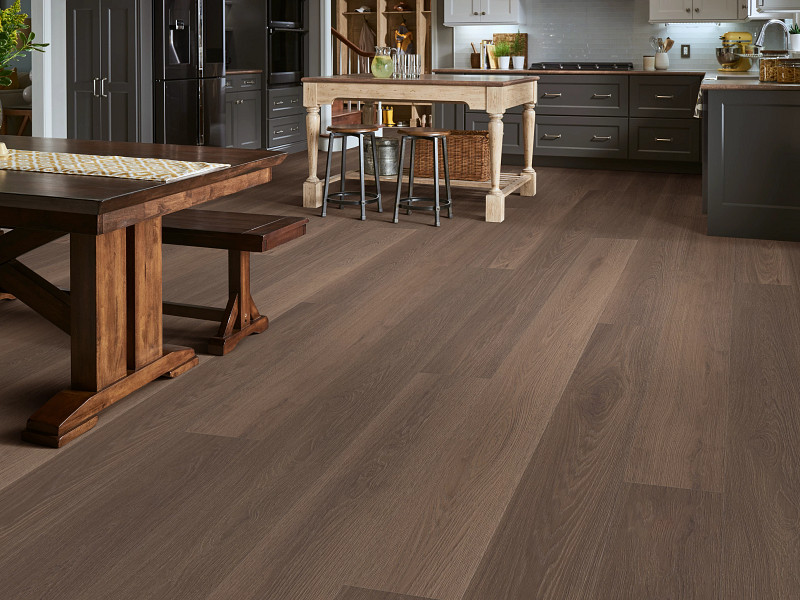 Sierra flooring in a room