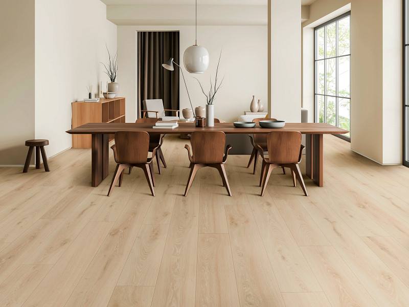 Butterscotch Oak flooring in a room