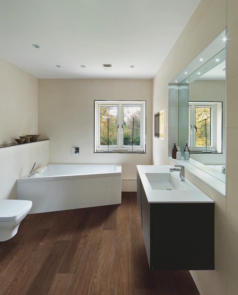Hempstead Walnut flooring in a room