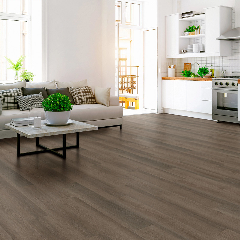 Seneca Oak flooring in a room