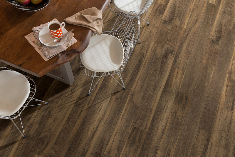 Canton Street flooring in a room