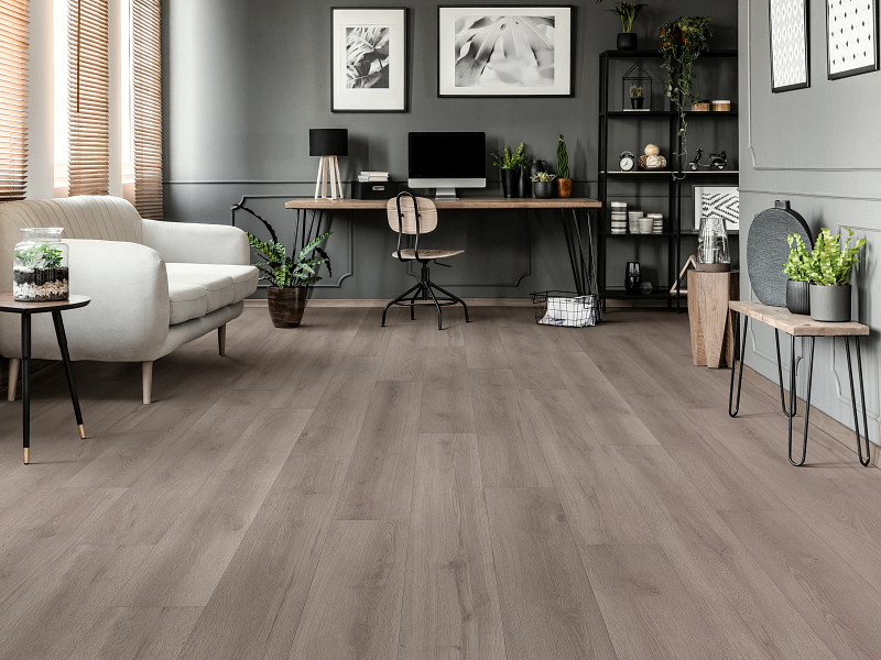 Summit Grey flooring in a room
