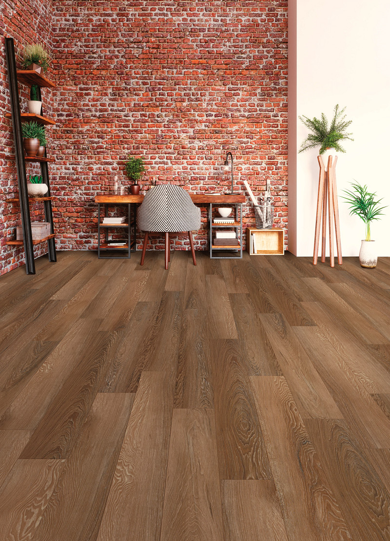 Irvine Chestnut flooring in a room