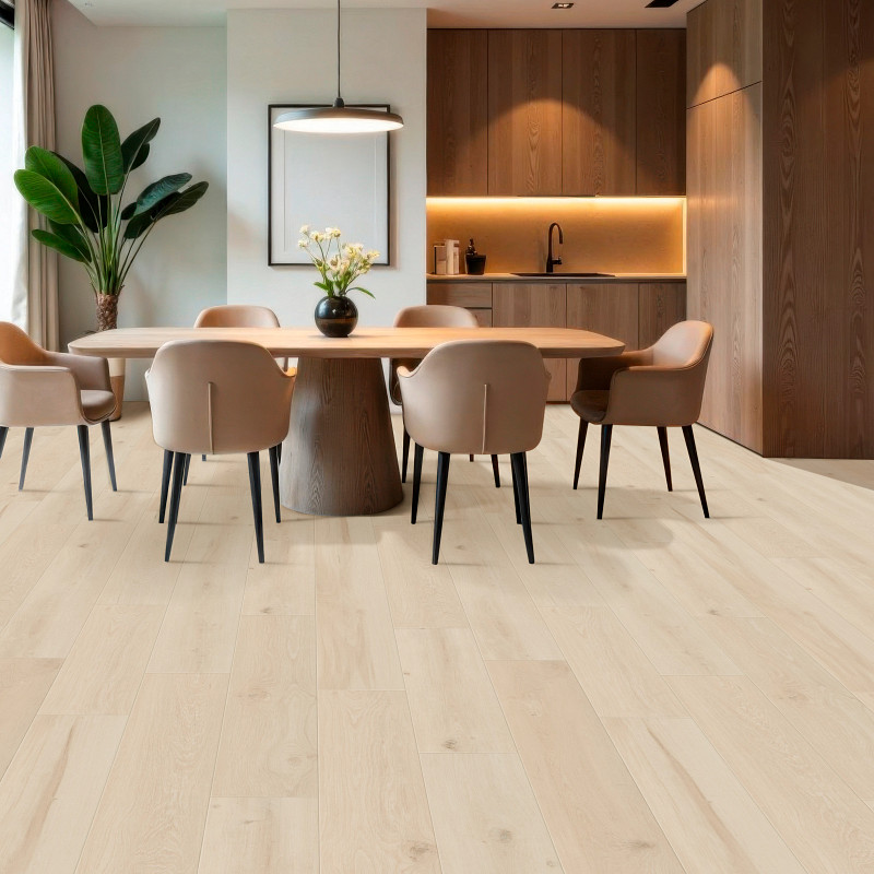 Silken Timber Oak flooring in a room