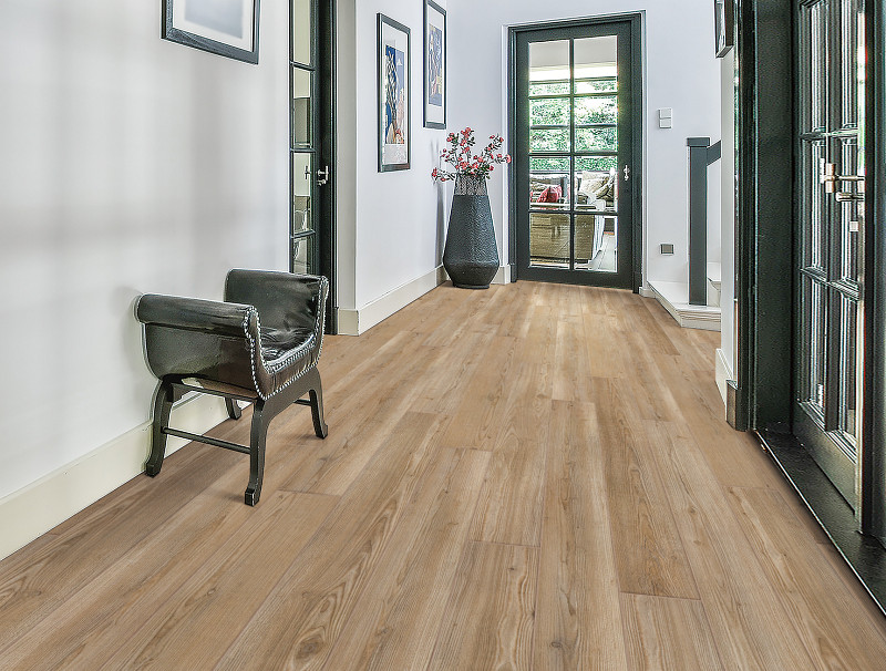 Antique Copper flooring in a room