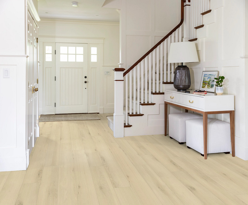 White Sands flooring in a room