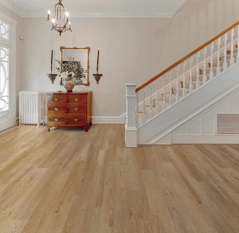 Antique Oak flooring in a room