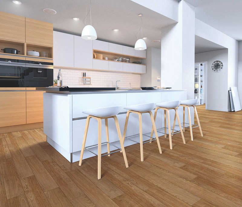Penmore Walnut flooring in a room