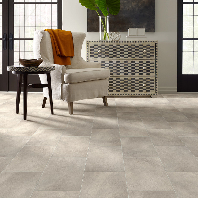 Prime flooring in a room