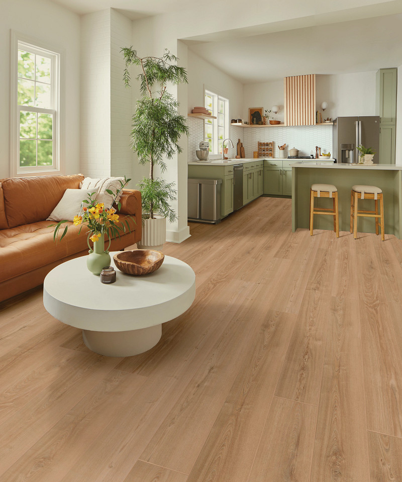 Antique Chestnut flooring in a room