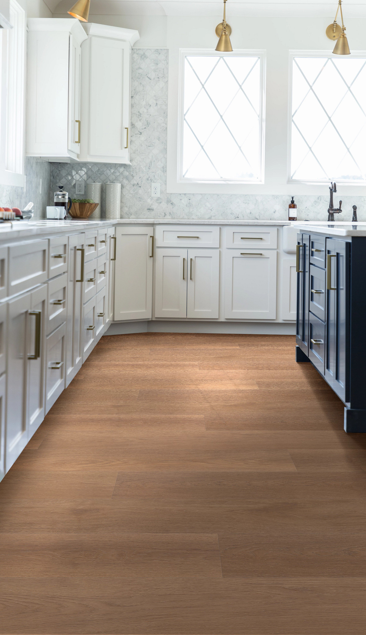 Legend flooring, shown in a room