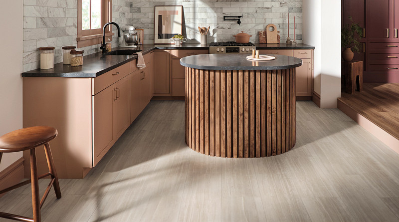 Ligera Sandstone flooring in a room