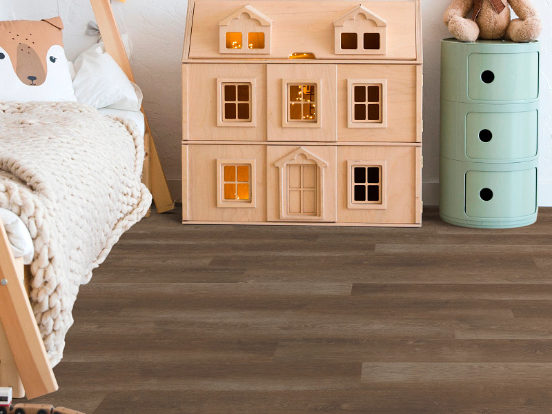 Vintage Sienna flooring in a room